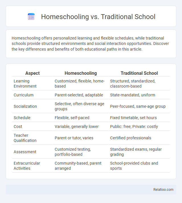 Homeschooling vs. Traditional School - What is The Difference?