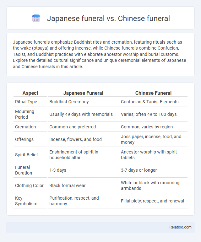 Japanese funeral vs. Chinese funeral - What is The Difference?