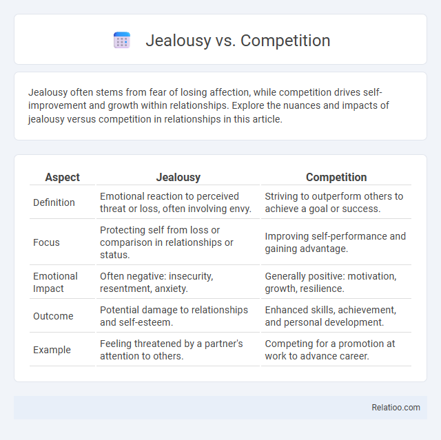 Jealousy vs. Competition - What is The Difference?