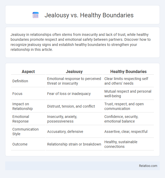 Jealousy vs. Healthy Boundaries - What is The Difference?