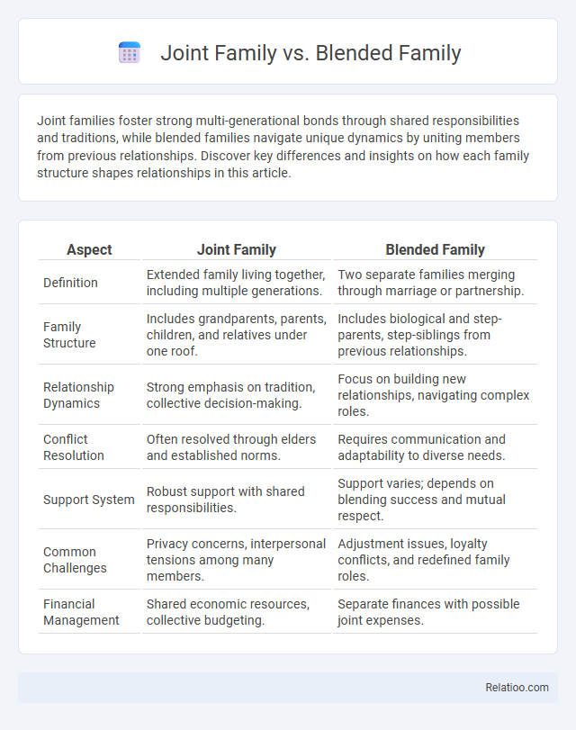 Joint Family vs. Blended Family - What is The Difference?