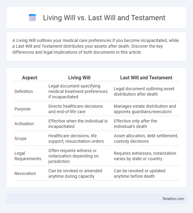 Living Will vs. Last Will and Testament - What is The Difference?