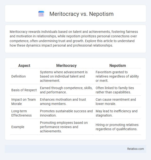 Meritocracy vs. Nepotism - What is The Difference?