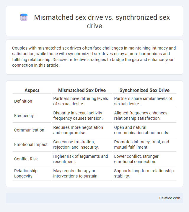 Mismatched sex drive vs. synchronized sex drive - What is The Difference?