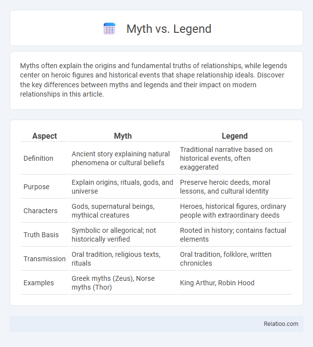 Myth vs. Legend - What is The Difference?