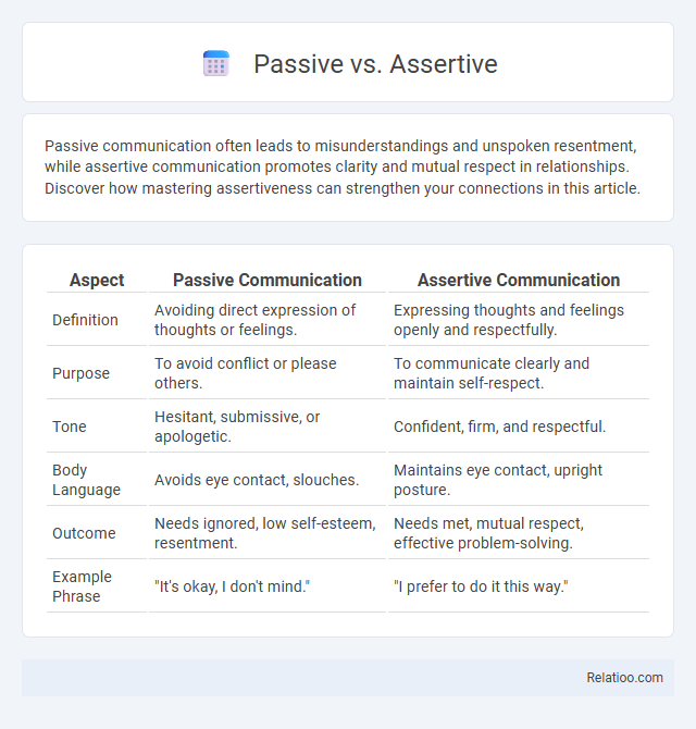 Passive vs. Assertive - What is The Difference?