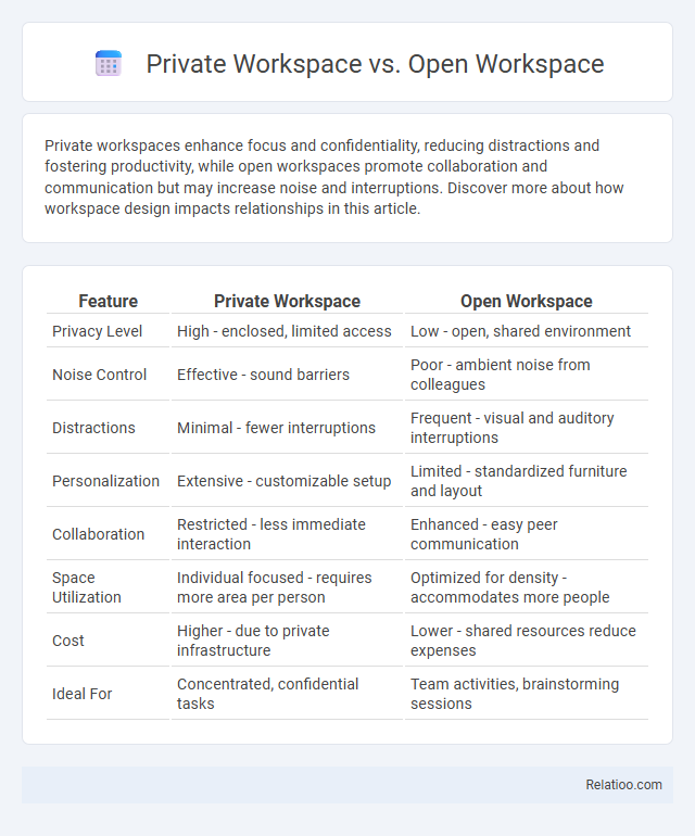 Private Workspace vs. Open Workspace - What is The Difference?