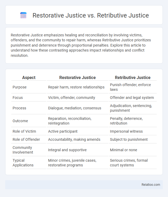 Restorative Justice vs. Retributive Justice - What is The Difference?