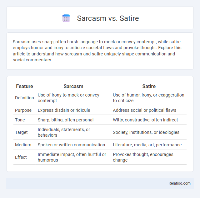 Sarcasm vs. Satire - What is The Difference?
