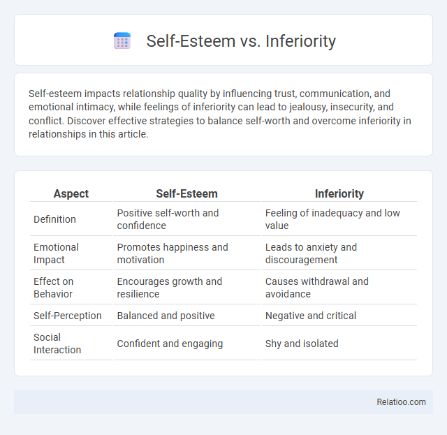 Self-Esteem vs. Inferiority - What is The Difference?