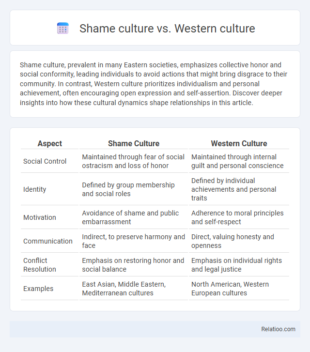 Shame culture vs. Western culture - What is The Difference?