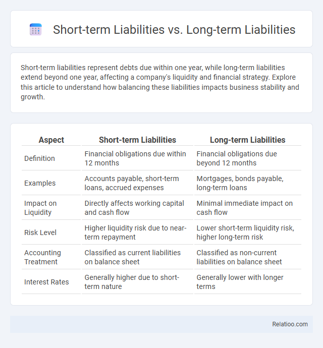 Short-term Liabilities vs. Long-term Liabilities - What is The Difference?