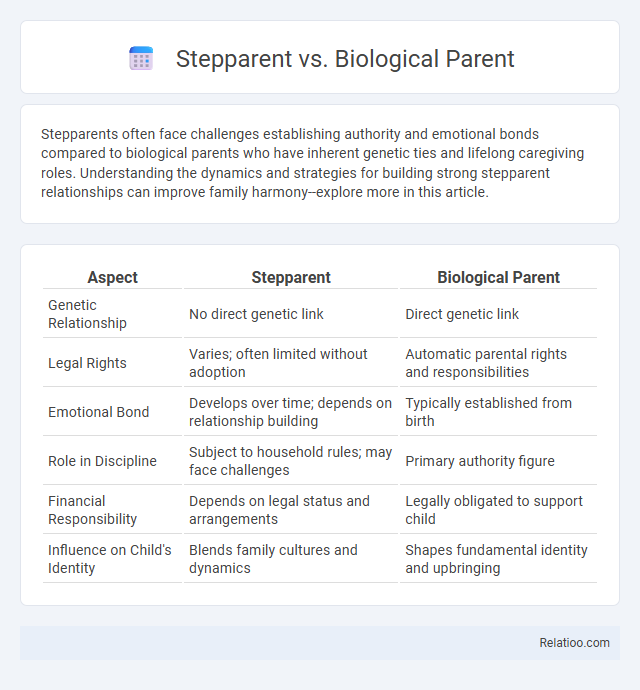 Stepparent vs. Biological Parent - What is The Difference?