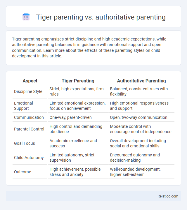 Tiger parenting vs. authoritative parenting - What is The Difference?