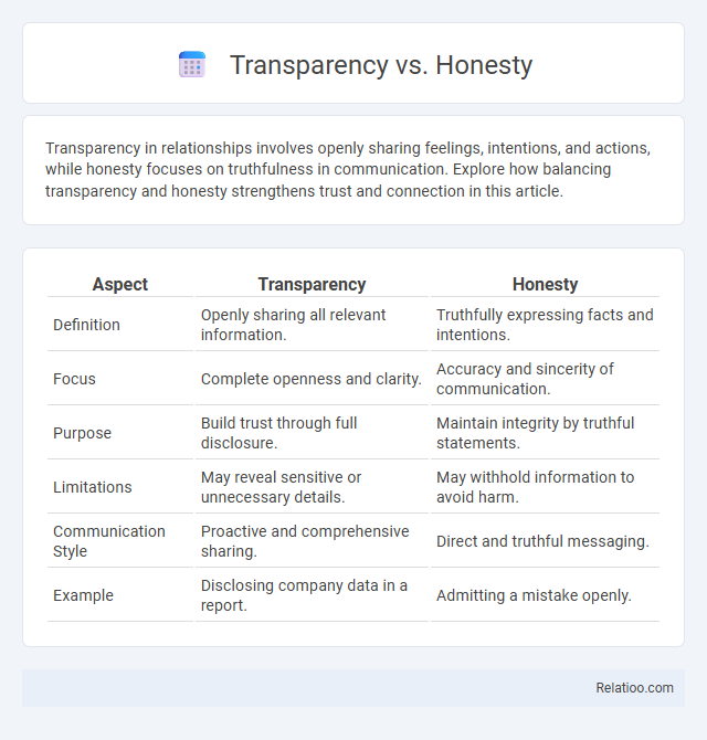 Transparency vs. Honesty - What is The Difference?