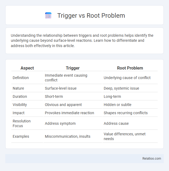 Trigger vs Root Problem - What is The Difference?