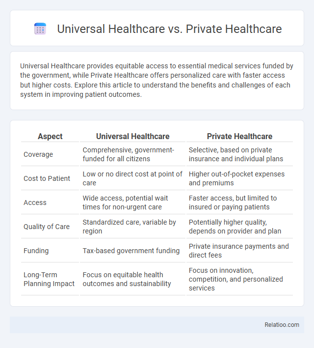 Universal Healthcare vs. Private Healthcare - What is The Difference?