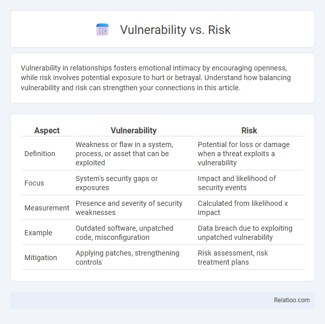 Vulnerability vs. Risk - What is The Difference?